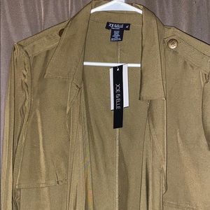 Olive Green Trench Coat